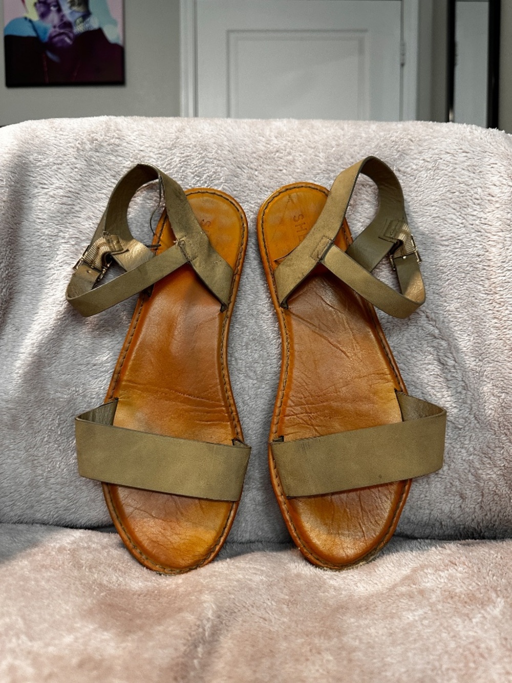 Tan Boho sandals so cute for summer!!